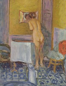 Nude with Red Cloth (Nude at Her Toilet)