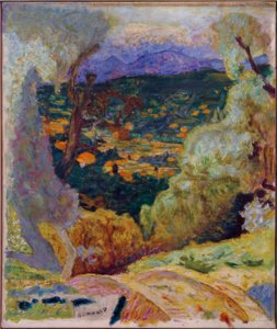 Southern Landscape: Le Cannet by Pierre Bonnard