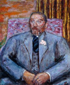 Portrait of Monsieur Monteux by Pierre Bonnard