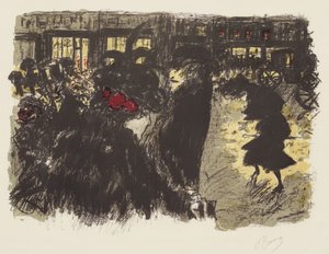 Some Aspects of Life in Paris, 7: The Square in the Evening