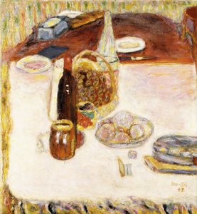 Still-life with Bottle of Red Wine