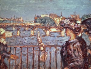 The Pont des Arts by Pierre Bonnard