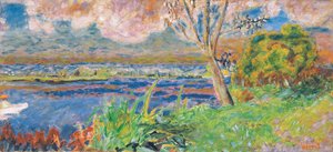 The Seine at Vernon, c.1923 by Pierre Bonnard