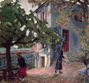 The Terrace by Pierre Bonnard