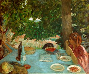 The cherry pie by Pierre Bonnard