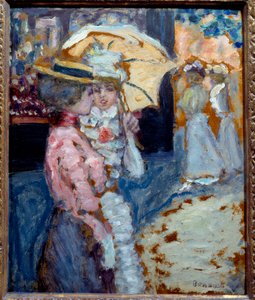 The Walk by Pierre Bonnard