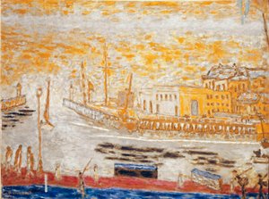 Trouville, la sortie du port by Pierre Bonnard