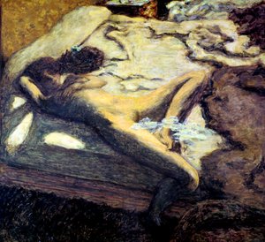 Woman Reclining on a Bed, or The Indolent Woman, 1899 by Pierre Bonnard