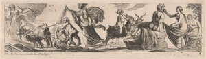 Satyr Driving a Pair of Goats