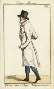 Young dandy in horse-rider