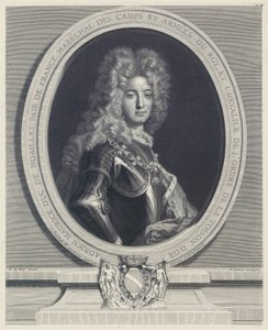 Adrien Maurice, Duke of Noailles by Pierre Drevet