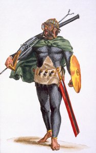 A warrior of the Cap Verde Islands, from 