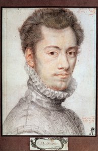 Portrait of Etienne Dumoustier, c1570