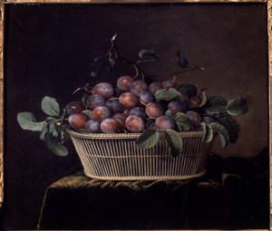 Basket of Plums