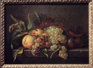 Fruits on a Table by Pierre Dupuis