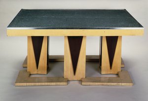Table, by Pierre-Emile Legrain, Art deco style by Pierre E. Legrain