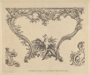 Design for a Console Table by Pierre Edme Babel