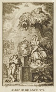 Wisdom of Louis XVI by Pierre Etienne Moitte