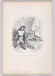 The Tiger entered stealthily, the dagger in his hand by Pierre Francois Godard