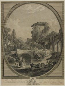 Landscape with a Bridge and a Dovecote
