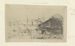 Farm by Pierre François Basan (workshop of)
