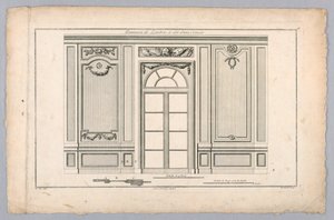 Wall Interior With Door by Pierre Gabriel Berthault