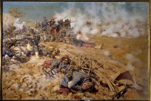 Line of Fire at the Battle of Rezonville, August 16