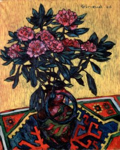 Peonies by Pierre Paul Girieud