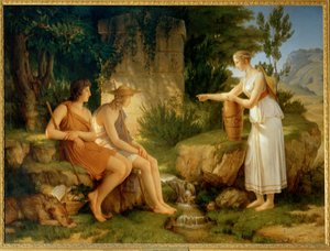 The Shepherds at the Tomb of Amyntas