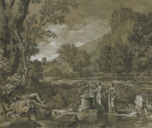 Classical Landscape by Pierre Henri de Valenciennes