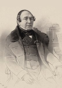 Portrait of the opera singer Louis Antoine Eléonore Ponchard 1787-1866, 1850