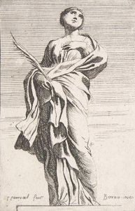 Standing Female Figure, ca. 1739-40 by Pierre Ignace Parrocel