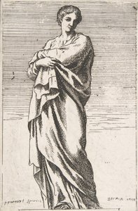 Standing Female Figure by Pierre Ignace Parrocel
