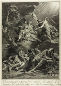Christ at Gethsemane by Pierre Imbert Drevet