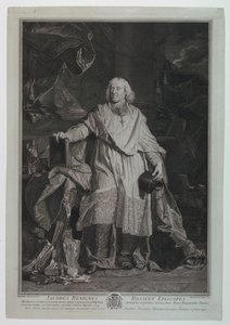 Portrait of Cardinal Jaques Benigne Bossuet (1627-1704)