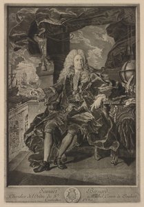 Samuel Bernard by Pierre Imbert Drevet