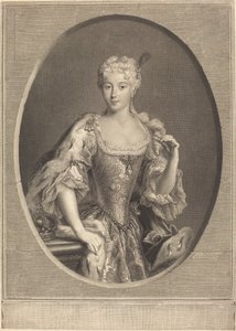 Maria Klementyna Sobieska by Pierre Imbert Drevet, after Antonio David