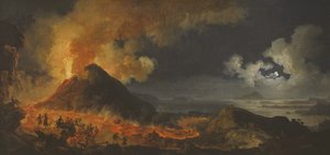 The Eruption of Vesuvius, 1771