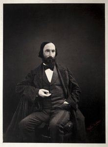 Auguste Vacquerie by Pierre Jean Delbarre
