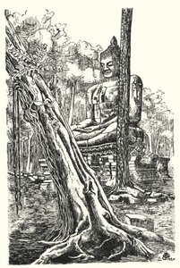 The Buddha of Tep Pranam by Pierre Jeannerat de Beerski
