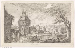 Village Scene with Fishermen