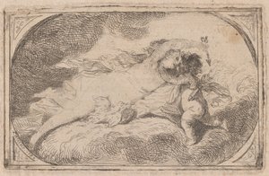 Venus and Cupid by Pierre Lacour the Elder