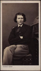 Portrait of the Dramatist Victorien Sardou by Pierre Lanith Petit