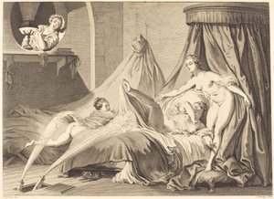 The Waterworks by Pierre Laurent Auvray after Jean Honoré Fragonard