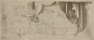 Cupid and Psyche by Pierre Lelu