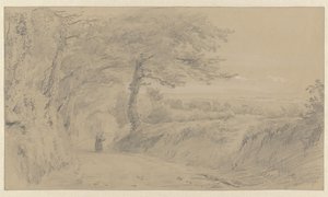 Landscape on Jersey by Pierre Louis Dubourcq