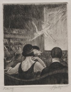 Acrobat at the Music Hall by Pierre Louis Gatier