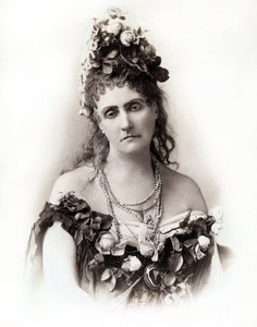 Portrait of Countess Virginia Oldoini Verasis di Castiglione (1835-1899) - photo by Pierre Louis Pierson (1822-1913) by Pierre Louis Pierson