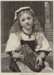 The Broken Tambourine by Pierre Louis de Coninck