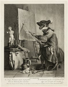 The Monkey Painter